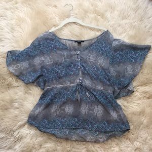 Floral Forever 21 Blouse.